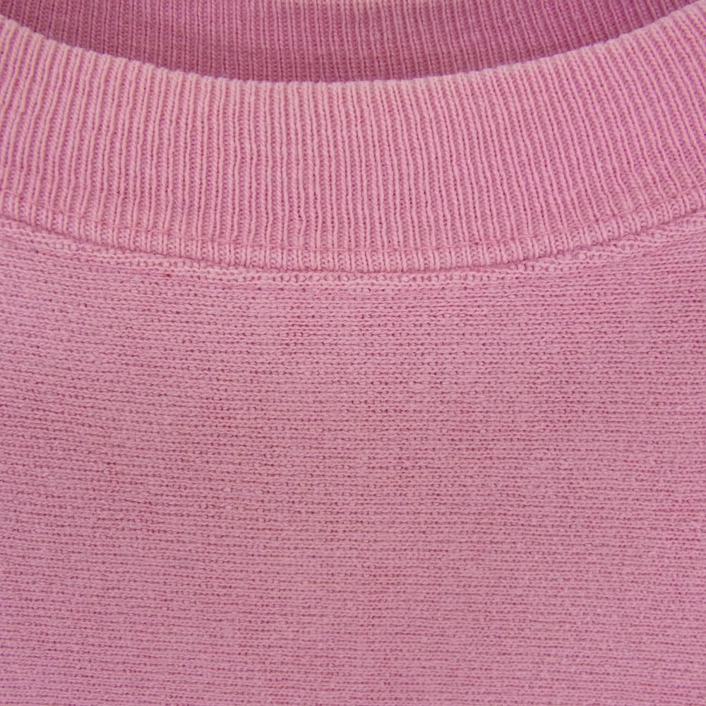 Champion チャンピオン 90s USA製 刺繍タグ リバースウィーブ スウェット ピンク系 XL【中古】