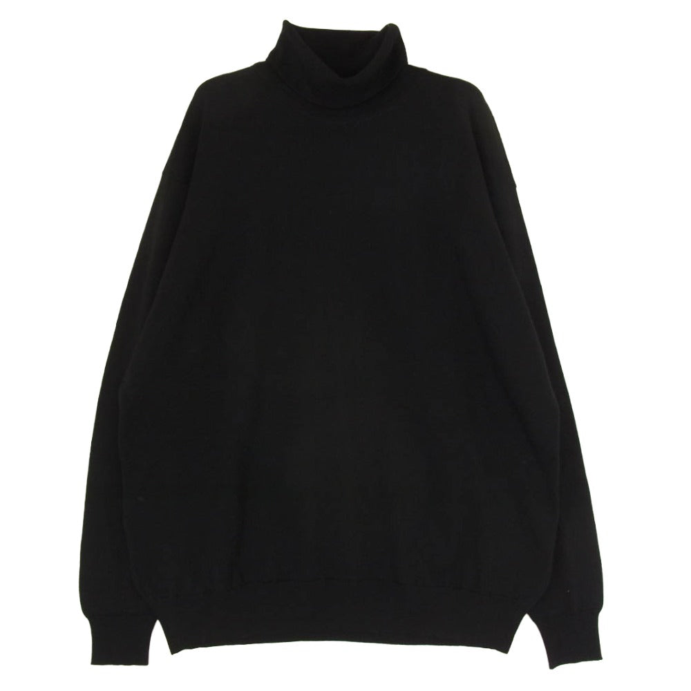 JOHN SMEDLEY ジョンスメドレー イギリス製 ウール ニット ブラック系 サイズ表記無【中古】