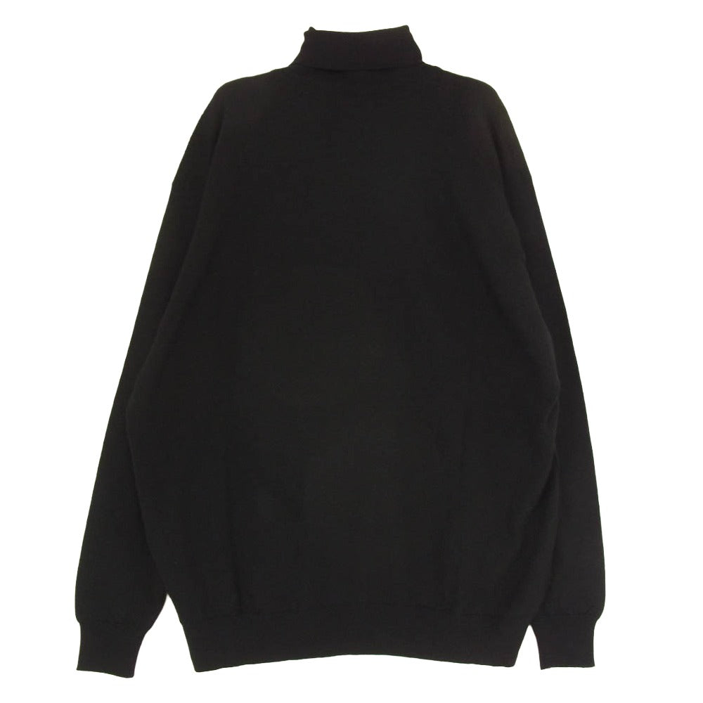 JOHN SMEDLEY ジョンスメドレー イギリス製 ウール ニット ブラック系 サイズ表記無【中古】