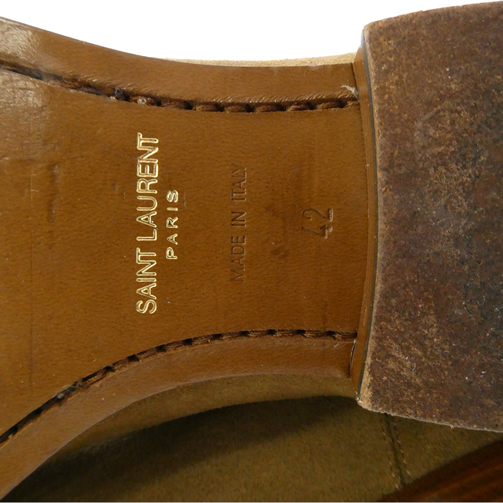 SAINT LAURENT サンローラン WA443208 スエード サイドゴア ブーツ