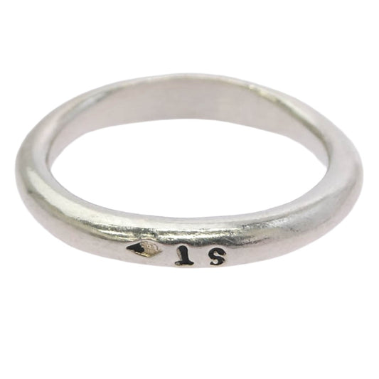 SERGE THORAVAL セルジュトラヴァル R80-0_0140190 R80 LOVE RING 愛 ラブ リング シルバー系 6号【中古】