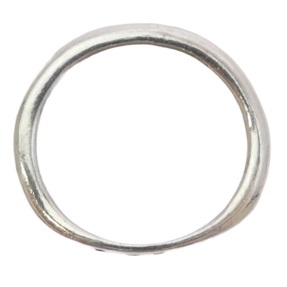 SERGE THORAVAL セルジュトラヴァル R80-0_0140190 R80 LOVE RING 愛 ラブ リング シルバー系 6号【中古】