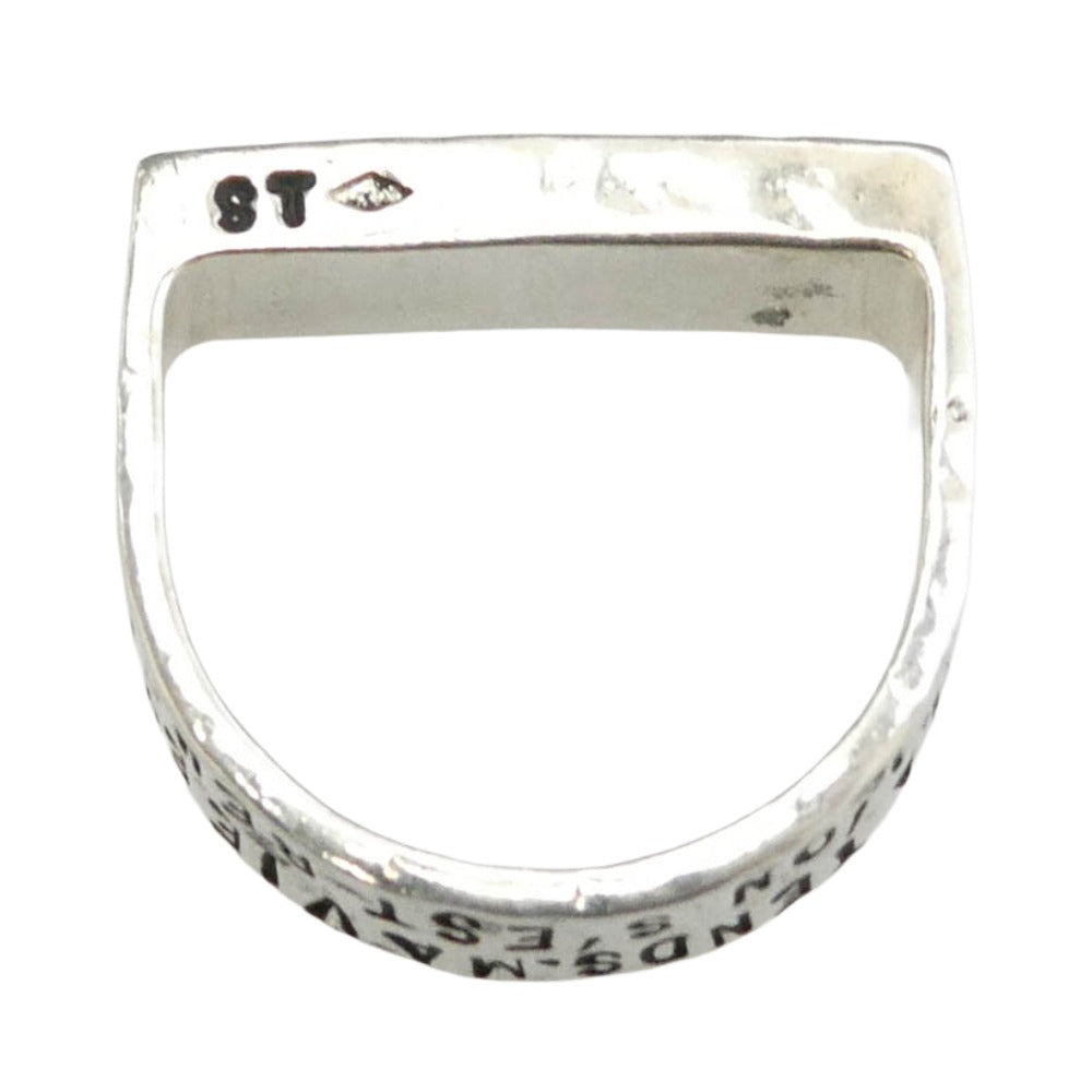 SERGE THORAVAL セルジュトラヴァル C9_0146790 C9 愛は言葉じゃない RING リング シルバー系 10号【中古】