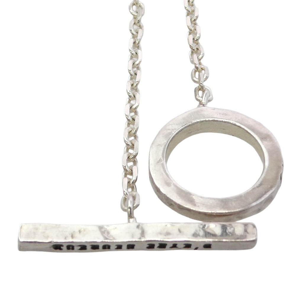 SERGE THORAVAL セルジュトラヴァル N27-0_0146550 N27 繋がり LIENS NECKLACE チョーカー ネックレス シルバー系【中古】