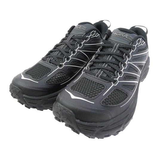 HOKA ONE ONE ホカ オネオネ 1171891 U MAFATE SPEED 2 TS マファテ スピード スニーカー ブラック系 ホワイト系 27cm【美品】【中古】