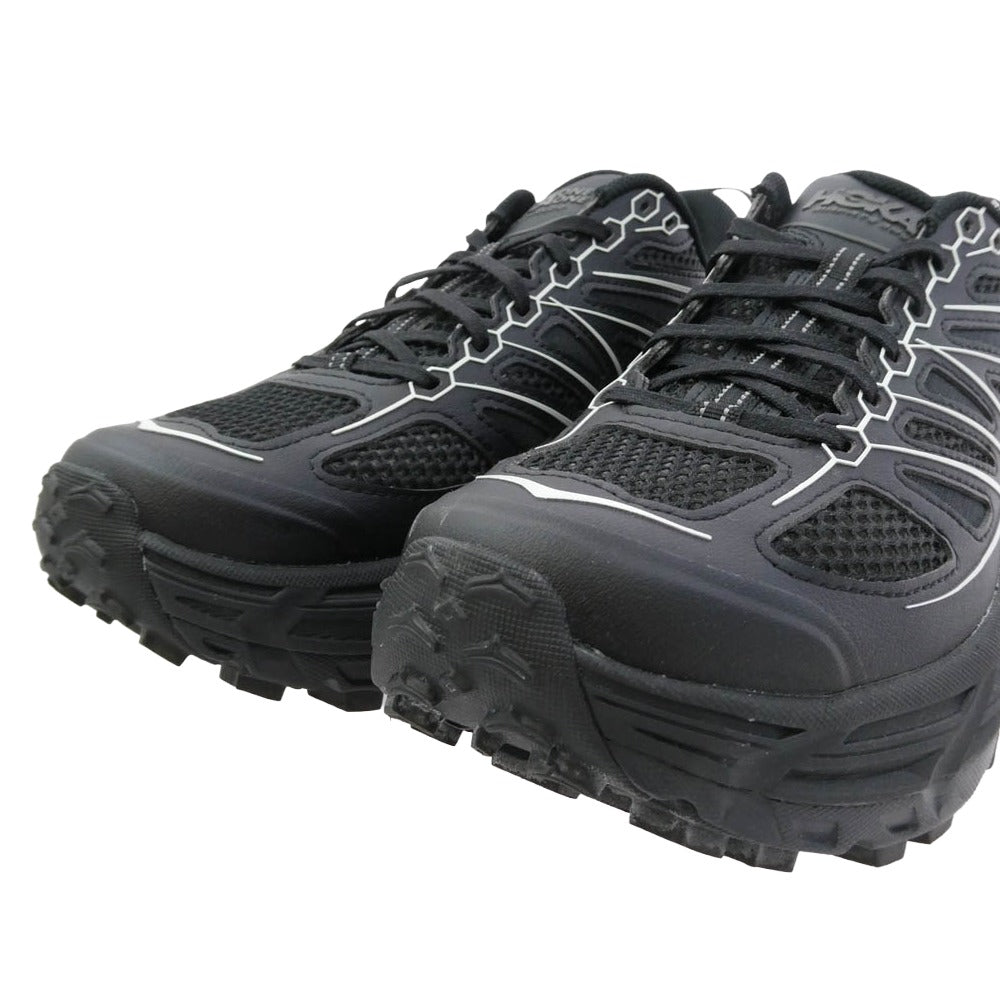 HOKA ONE ONE ホカ オネオネ 1171891 U MAFATE SPEED 2 TS マファテ スピード スニーカー ブラック系 ホワイト系 27cm【美品】【中古】