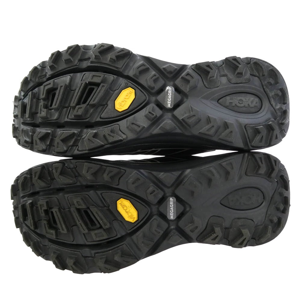 HOKA ONE ONE ホカ オネオネ 1171891 U MAFATE SPEED 2 TS マファテ スピード スニーカー ブラック系 ホワイト系 27cm【美品】【中古】