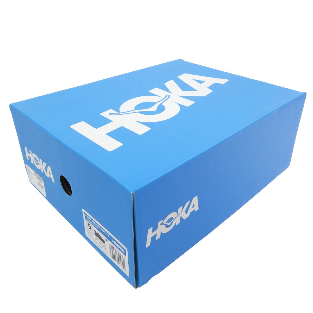 HOKA ONE ONE ホカ オネオネ 1171891 U MAFATE SPEED 2 TS マファテ スピード スニーカー ブラック系 ホワイト系 27cm【美品】【中古】