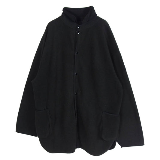 PORTER CLASSIC ポータークラシック FLEECE JACKET ポケット フリース ジャケット ブラック系 3【中古】