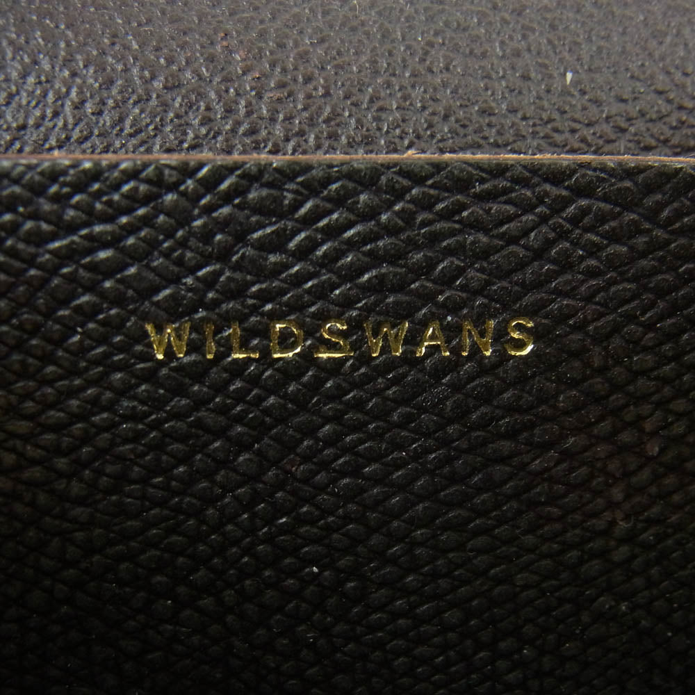 WILDSWANS ワイルドスワンズ TONGUE SHELL CORDOVAN タング シェルコードバン コインケース 小銭入れ ダークブラウン系【中古】