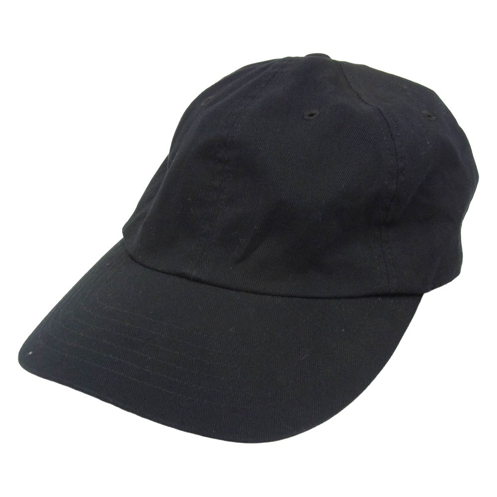 KIJIMA TAKAYUKI キジマタカユキ T-3 Exclusive stores limite COTTON 6PANEL CAP コットン 6パネル キャップ 帽子 ブラック系 2【中古】