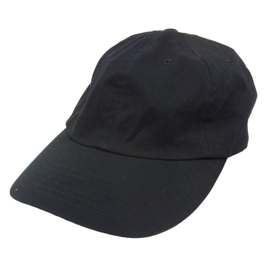 KIJIMA TAKAYUKI キジマタカユキ T-3 Exclusive stores limite COTTON 6PANEL CAP コットン 6パネル キャップ 帽子 ブラック系 2【中古】