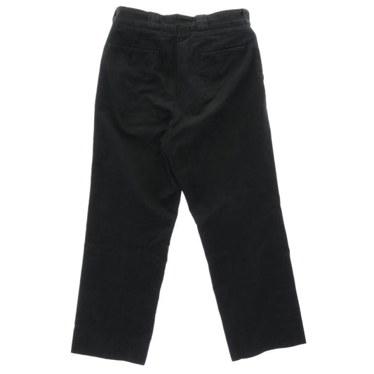 COMOLI コモリ 24SS Z01-03017 ポストワークツイルパンツ ブラック系 2【中古】