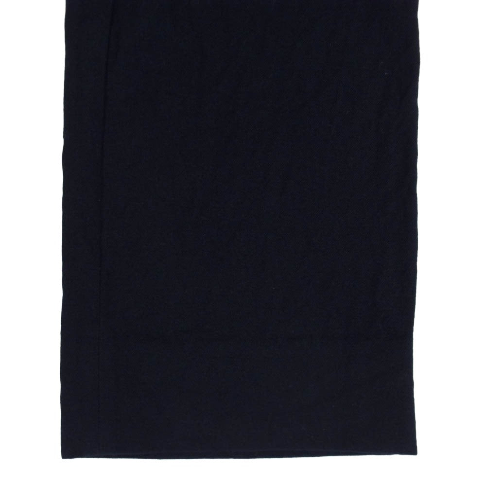 COMOLI コモリ 24AW A03-03023 ウールサージパンツ ブラック系 2【中古】
