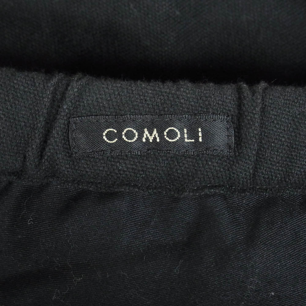 COMOLI コモリ 25SS B01-03007 コットンダックステーパードパンツ【中古】