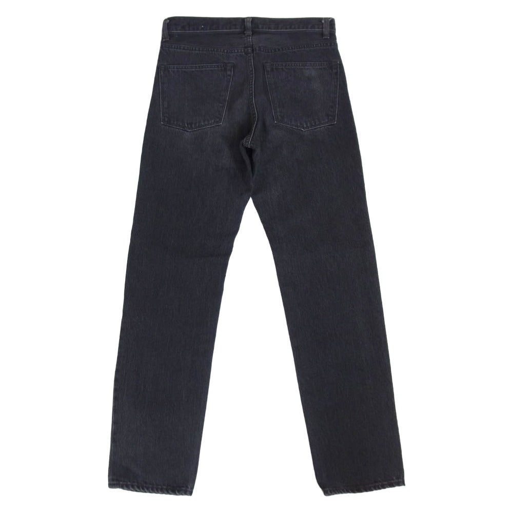 COMOLI コモリ 25AW C03-03003 5P ブラックデニムパンツ ブラック系 1【中古】