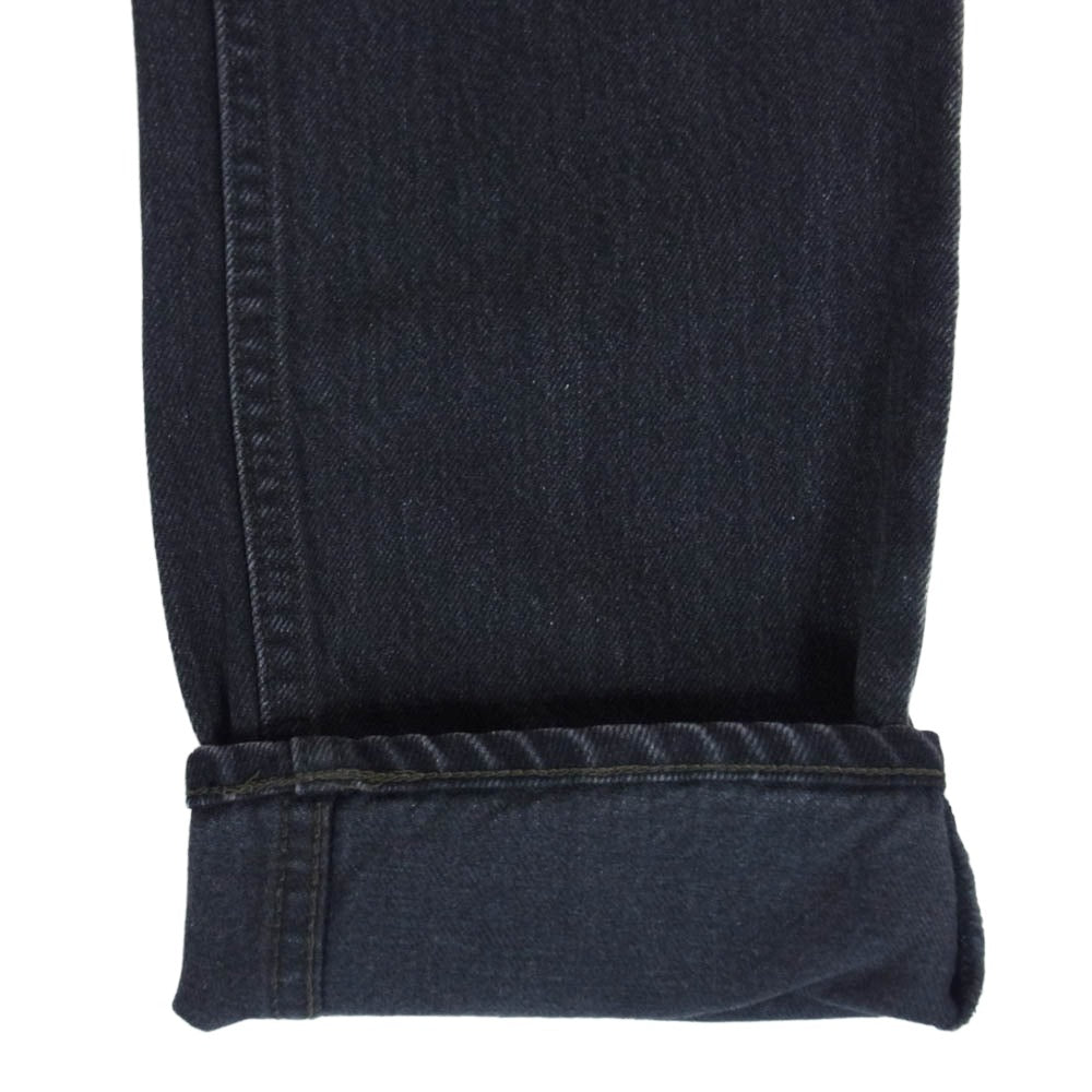 COMOLI コモリ 25AW C03-03003 5P ブラックデニムパンツ ブラック系 1【中古】