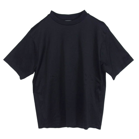 DESIGNWORKS デザインワークス 3480021005 ITADAKI ハイバック クルーネック 半袖 Tシャツ ブラック ブラック系 46【中古】
