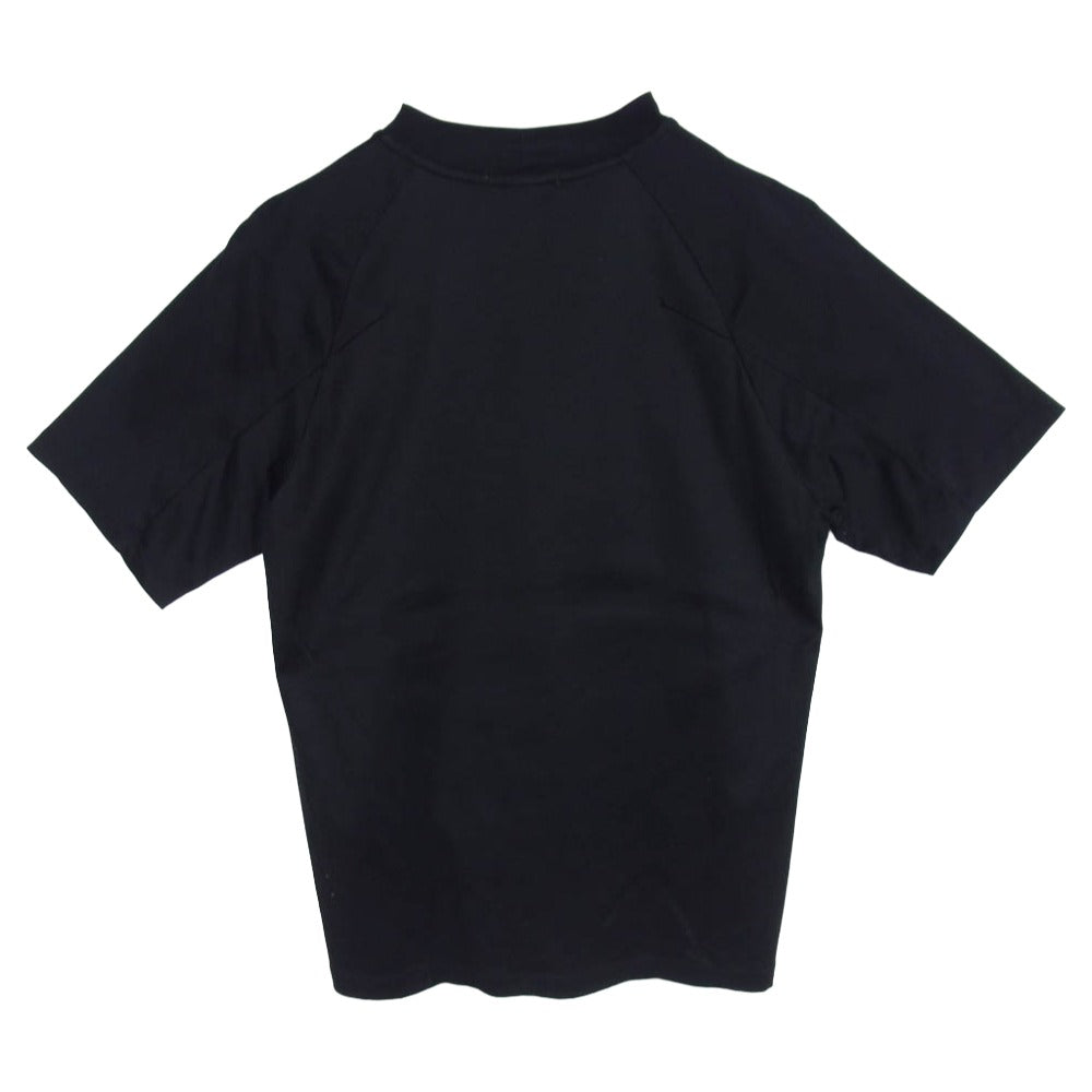 DESIGNWORKS デザインワークス 3480021005 ITADAKI ハイバック クルーネック 半袖 Tシャツ ブラック ブラック系 46【中古】