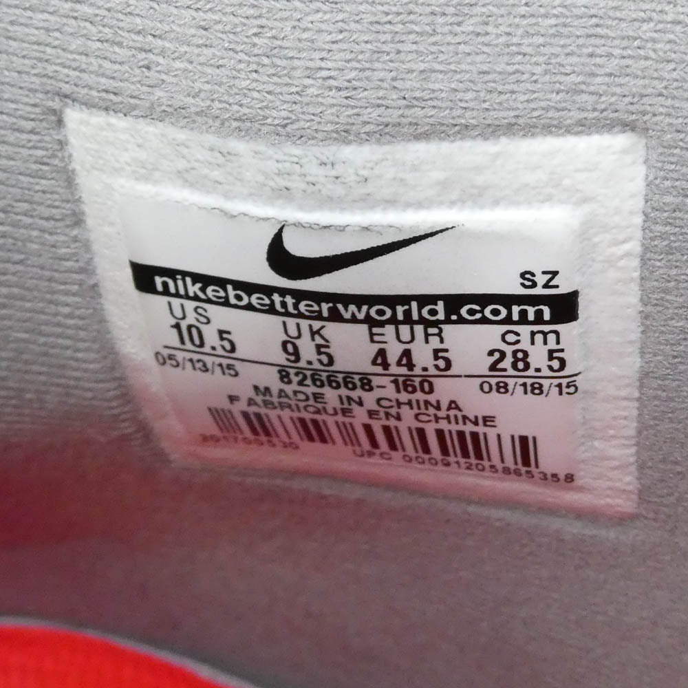 NIKE ナイキ 826668-160 x UNDEFEATED アンディフィーテッド Dunk Lux High White Infrared ダンク ラックス ハイ "ホワイトインフラレッド ハイカット スニーカー ホワイト系 28.5cm【中古】