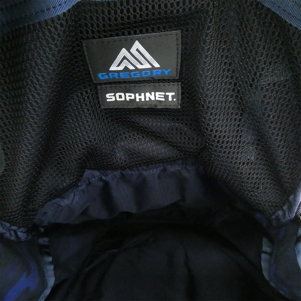 SOPHNET. ソフネット 18SS x GREGORY グレゴリー VELATA ベラタ リュック バックパック ネイビー系【美品】【中古】