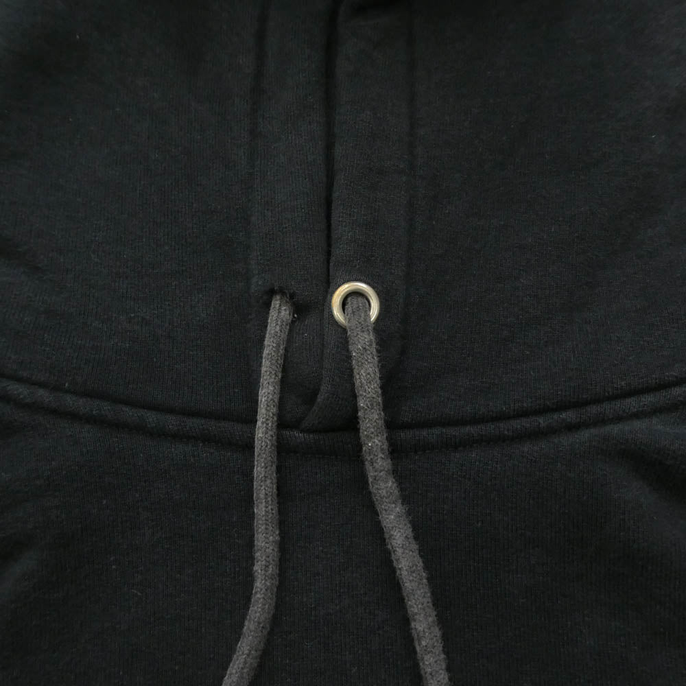 STUSSY ステューシー ストック ロゴ プリント プルオーバー スウェット パーカー ブラック系 サイズ表記無し【中古】