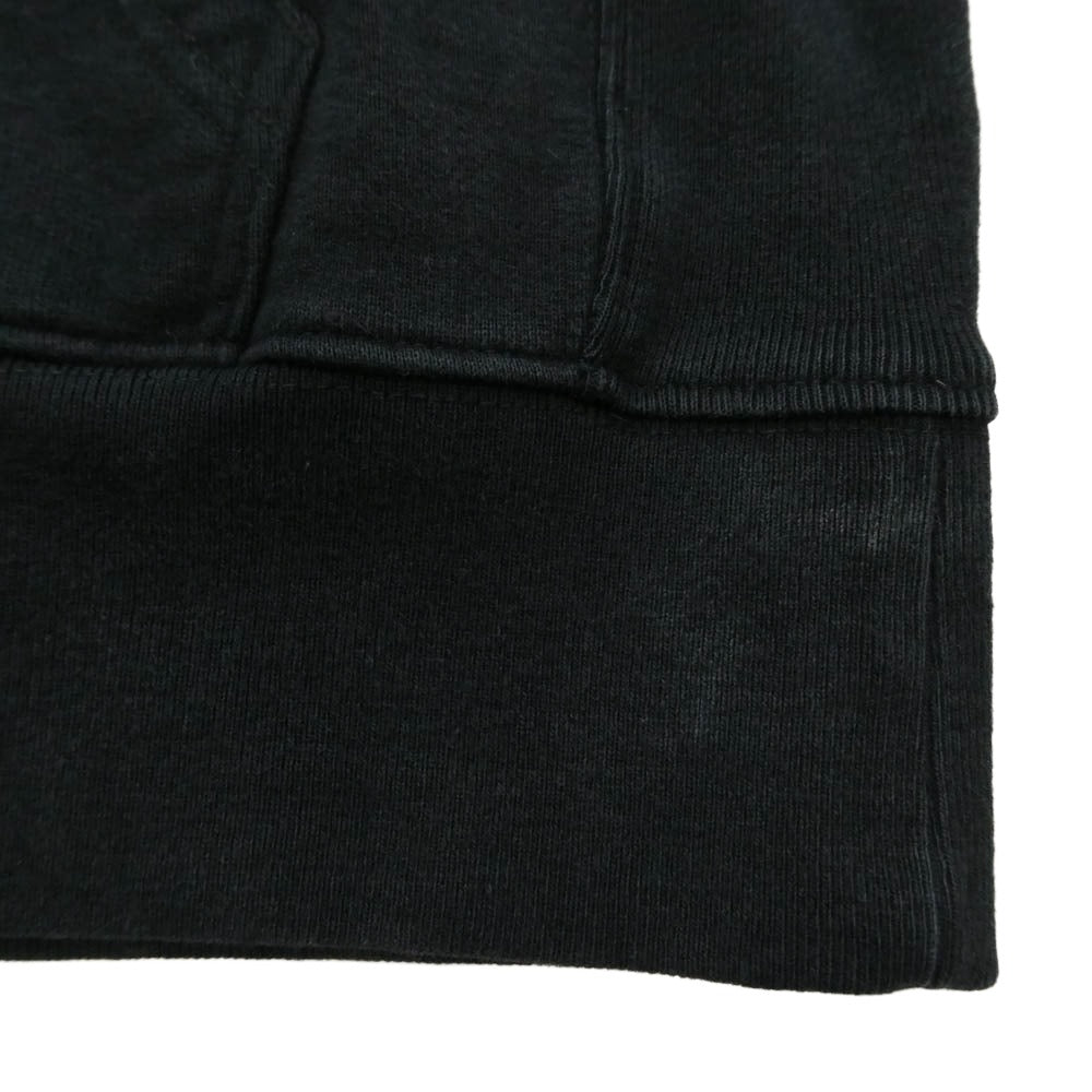 STUSSY ステューシー ストック ロゴ プリント プルオーバー スウェット パーカー ブラック系 サイズ表記無し【中古】