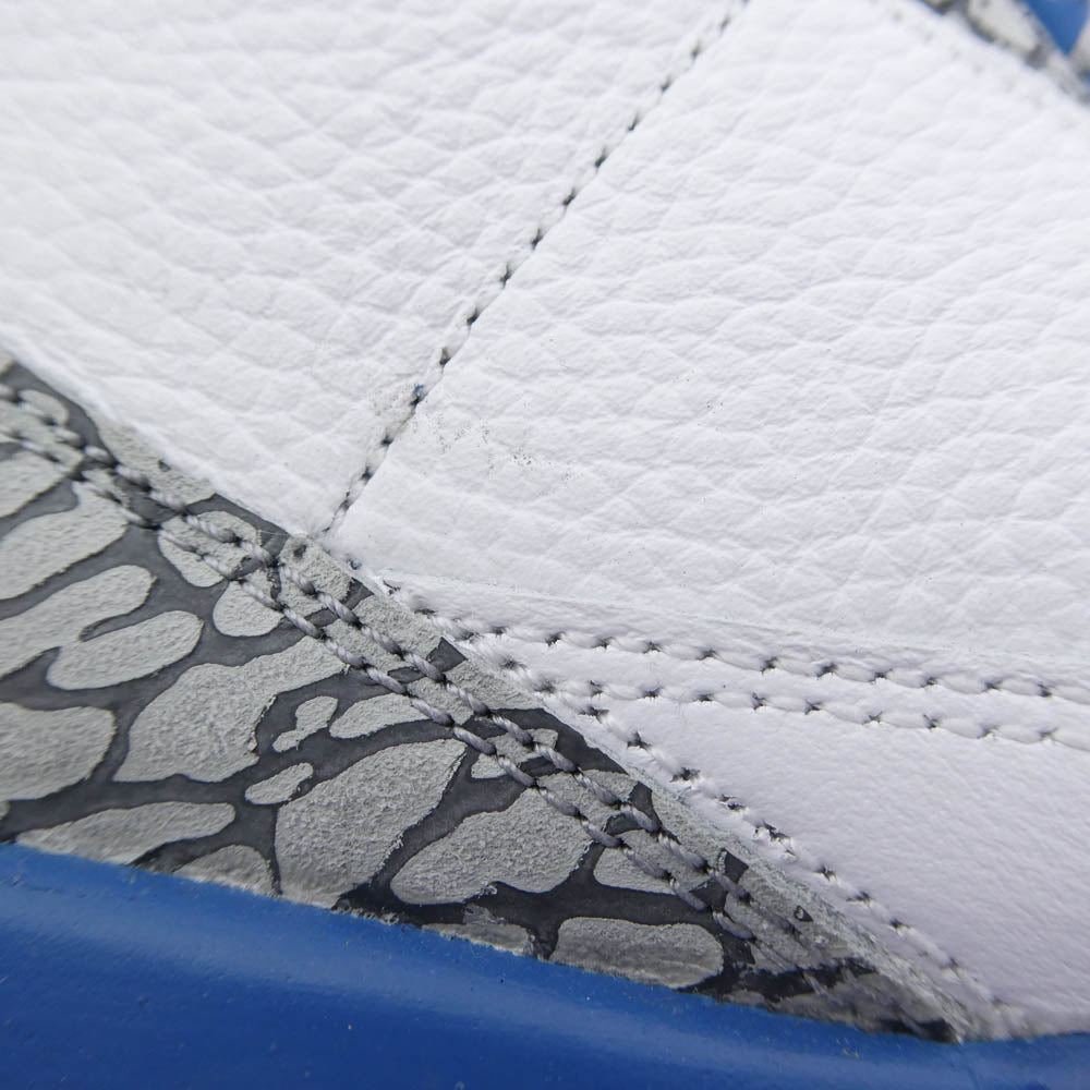 NIKE ナイキ 23SS DM0967-148 GS Air Jordan 3 Retro True Blue and Copper GS エアジョーダン3 レトロ トゥルーブルー アンド コッパー スニーカー ホワイト系 ブルー系 25cm【中古】