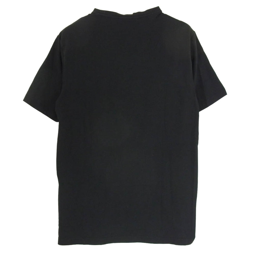 ボーラー フェルト ラバー ロゴ クルーネック ショートスリーブ 半袖 Tシャツ ブラック系 M【中古】