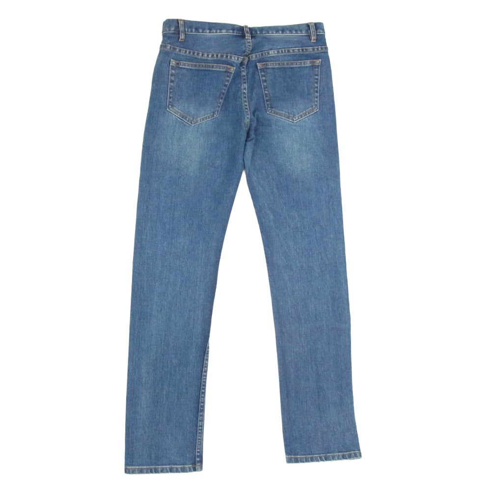 A.P.C. アーペーセー 219 petit new standard ボタンフライ デニム パンツ インディゴブルー系 W29【中古】