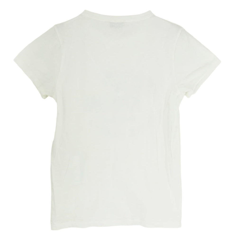 MAISON KITSUNE メゾンキツネ AW00100AT150 ロゴ メッセージ 半袖 Tシャツ ホワイト系 M【中古】