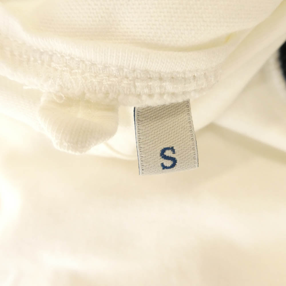 MONCLER モンクレール 20SS F10918C72810 8390T MAGLIA T-SHIRT ロゴ ワッペン 半袖 Tシャツ TEE ホワイト系 S【中古】
