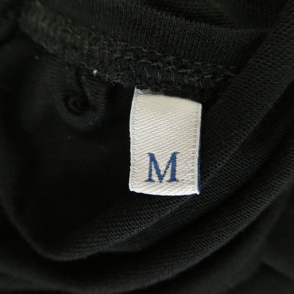 MONCLER モンクレール 21AW G20918C00040 829H8 ロゴワッペン付 バック アニメ ベロア プリント 半袖 Tシャツ TEE ブラック系 M【中古】