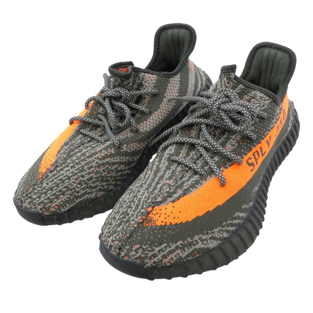 adidas アディダス HQ7045 YEEZY BOOST 350 V2 CABON BELUGA イージーブースト カーボン ベルーガ ローカットスニーカー ブラウン系 オレンジ系 27cm【中古】