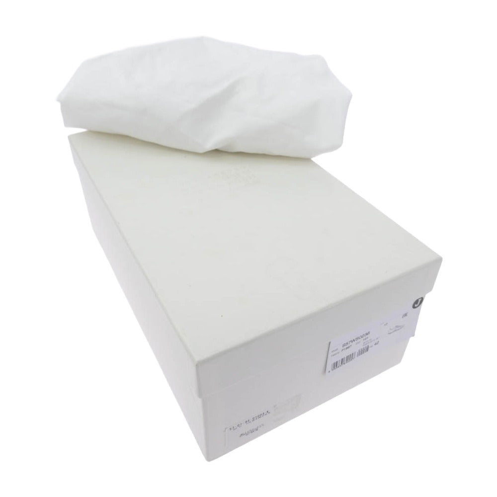 MAISON MARGIELA メゾンマルジェラ S57WS0236 ジャーマントレーナー レザー スニーカー ホワイト系 42【中古】