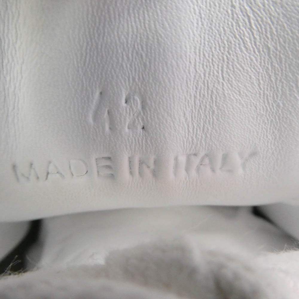 MAISON MARGIELA メゾンマルジェラ S57WS0236 ジャーマントレーナー レザー スニーカー ホワイト系 42【中古】