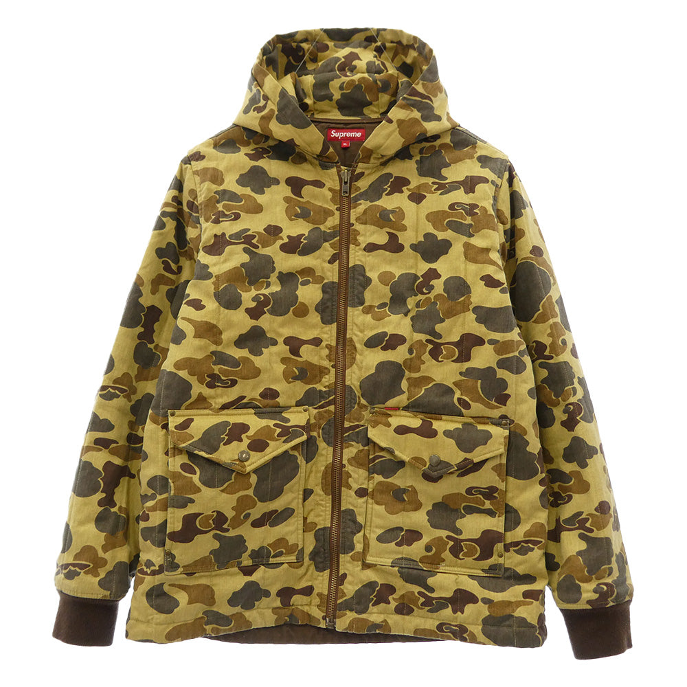 Supreme シュプリーム 10AW Insulated Work Jacket インサレーテッド ワーク フーデッド ジップアップ ジャケット XL マルチカラー系 XL【中古】