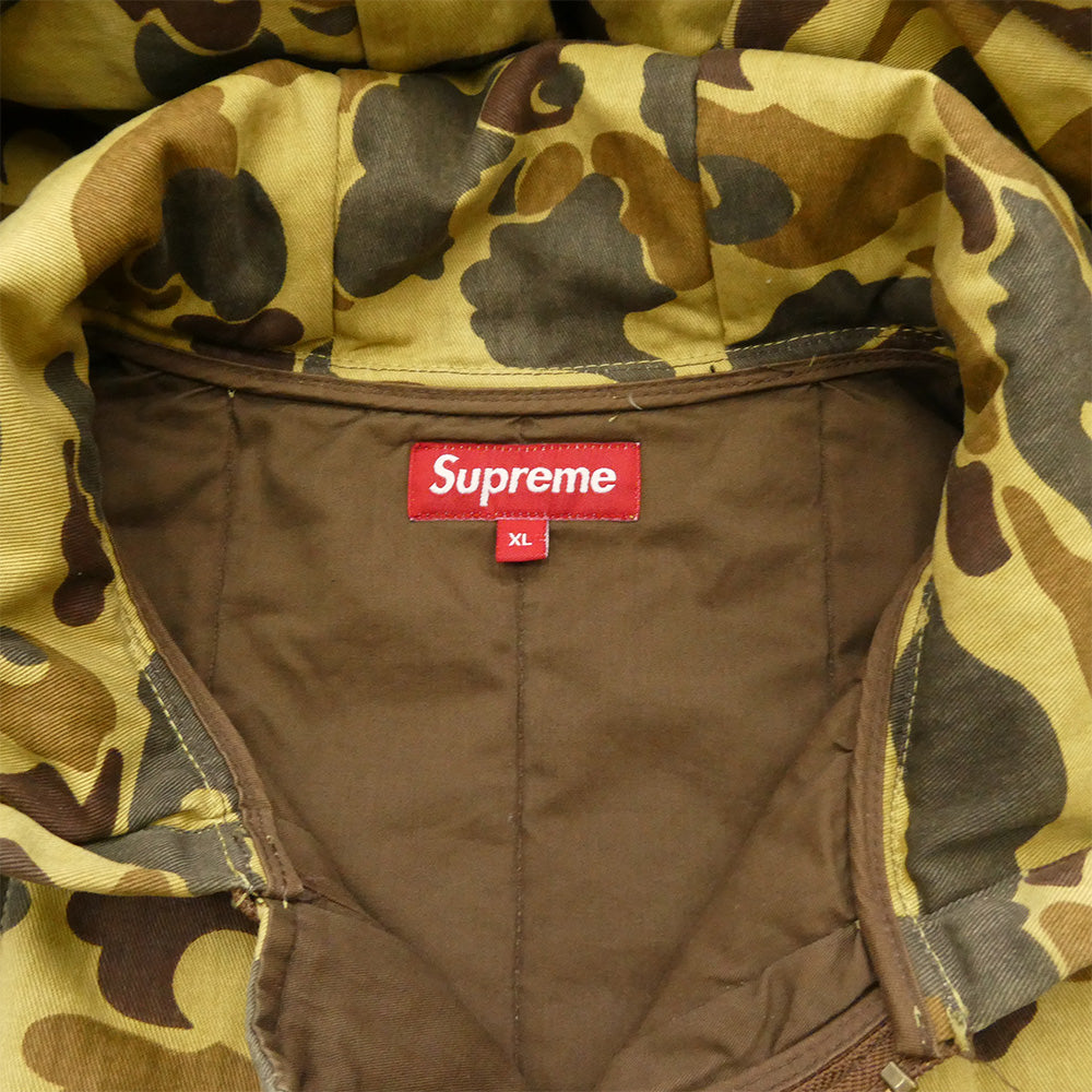 Supreme シュプリーム 10AW Insulated Work Jacket インサレーテッド ワーク フーデッド ジップアップ ジャケット XL マルチカラー系 XL【中古】