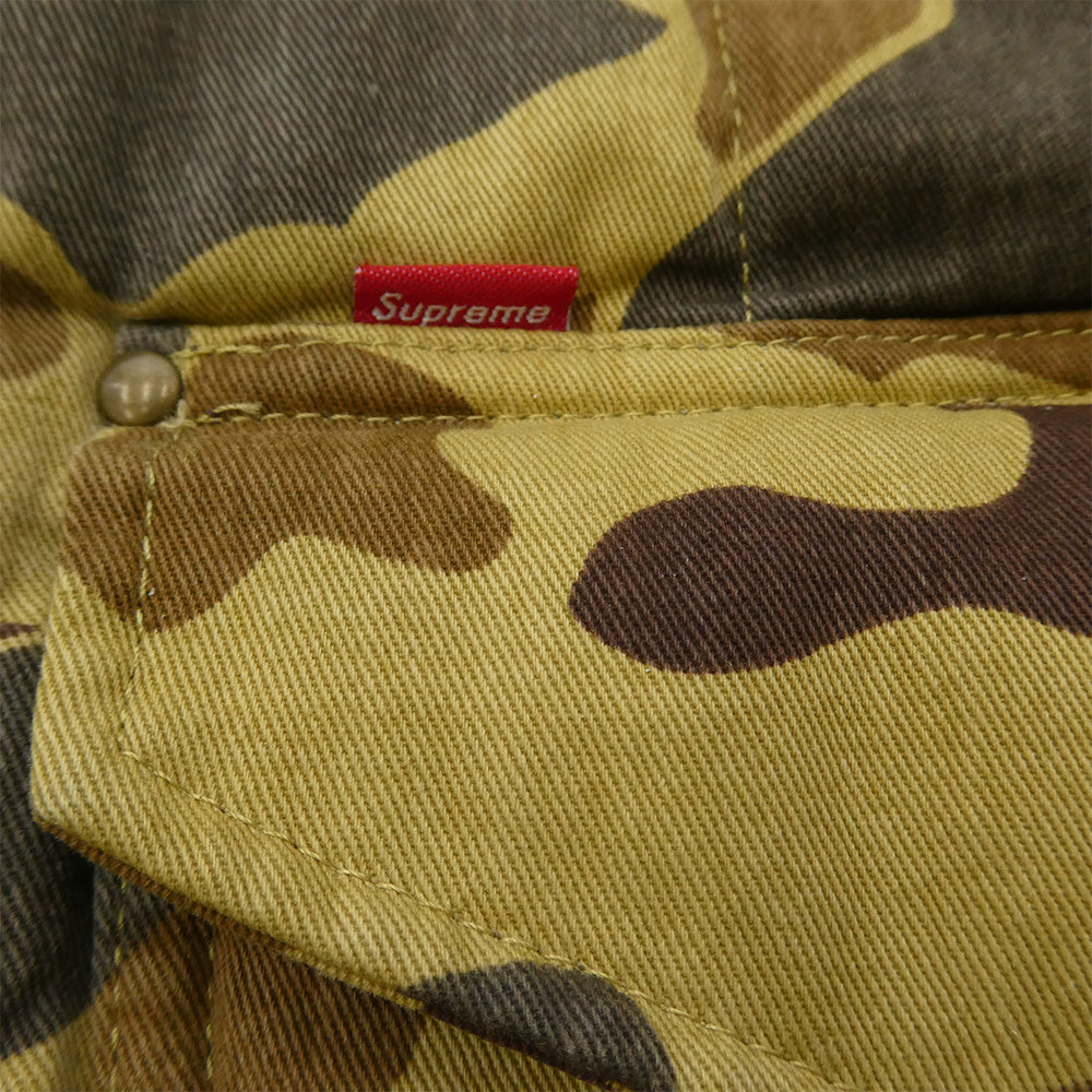 Supreme シュプリーム 10AW Insulated Work Jacket インサレーテッド ワーク フーデッド ジップアップ ジャケット XL マルチカラー系 XL【中古】