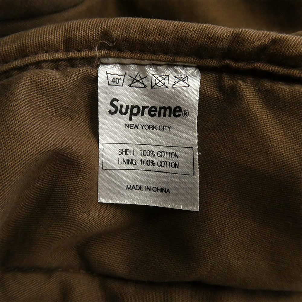 Supreme シュプリーム 10AW Insulated Work Jacket インサレーテッド ワーク フーデッド ジップアップ ジャケット XL マルチカラー系 XL【中古】