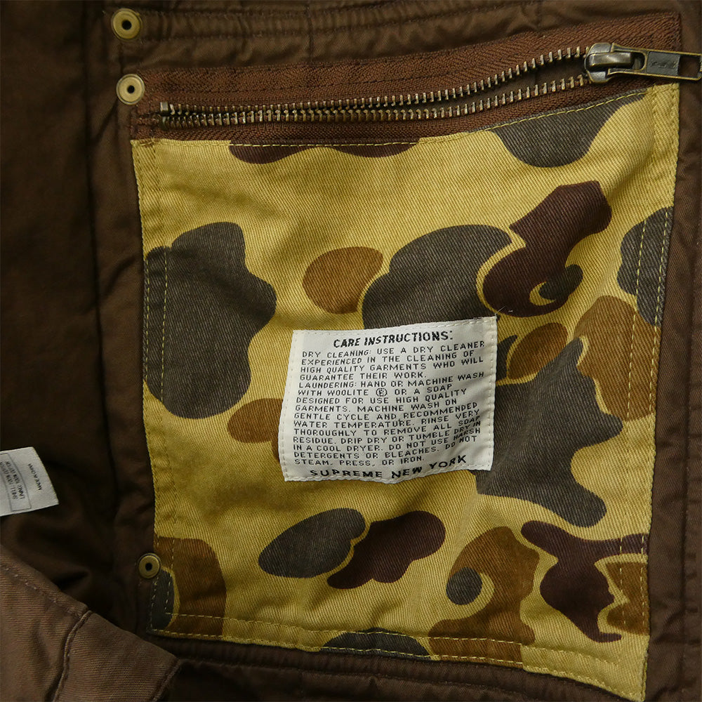Supreme シュプリーム 10AW Insulated Work Jacket インサレーテッド ワーク フーデッド ジップアップ ジャケット XL マルチカラー系 XL【中古】