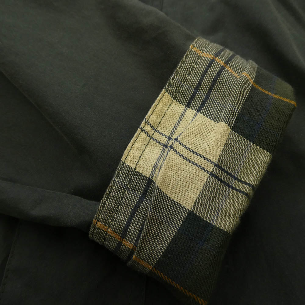 Barbour バブアー 21AW 2102028 WOMENS BURGHLEY ウィメンズ バーレー 3ワラント オイルド ロング コート ジャケット モスグリーン系 カーキ系 UK10【中古】