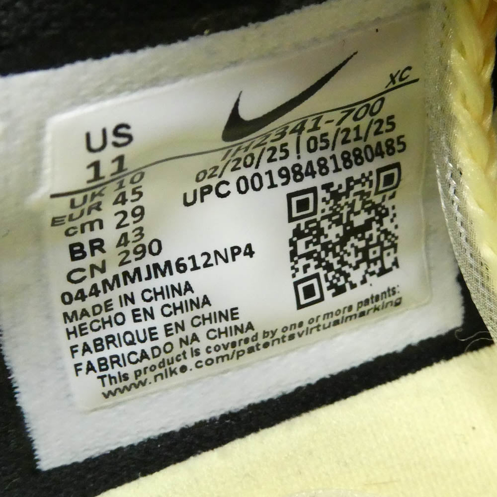 NIKE ナイキ IH2341-700 ASTRO GRABBER アストログラバー ローカット スニーカー イエロー系 29cm【中古】
