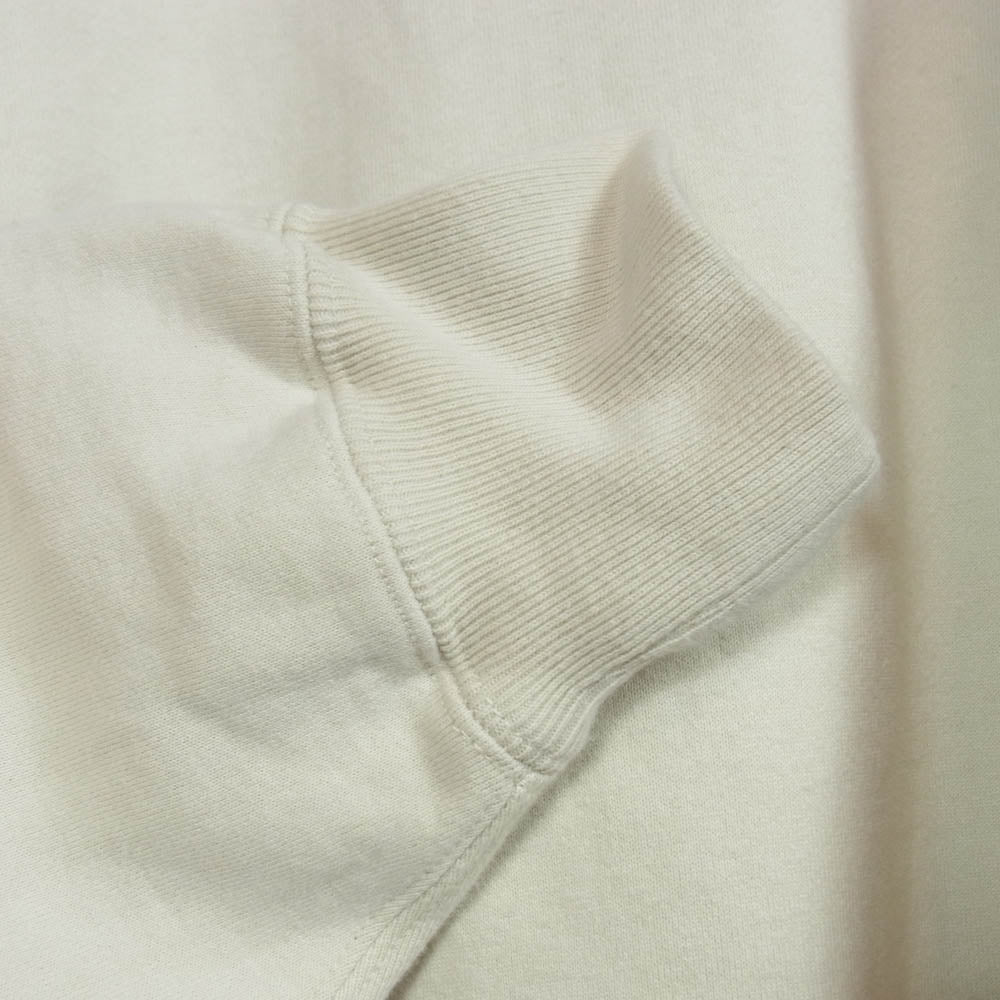 AURALEE オーラリー 23AW A23AP02TU SMOOTH SOFT SWEAT P/O スムースソフト クルーネック スウェット トレーナー オフホワイト系 5【中古】