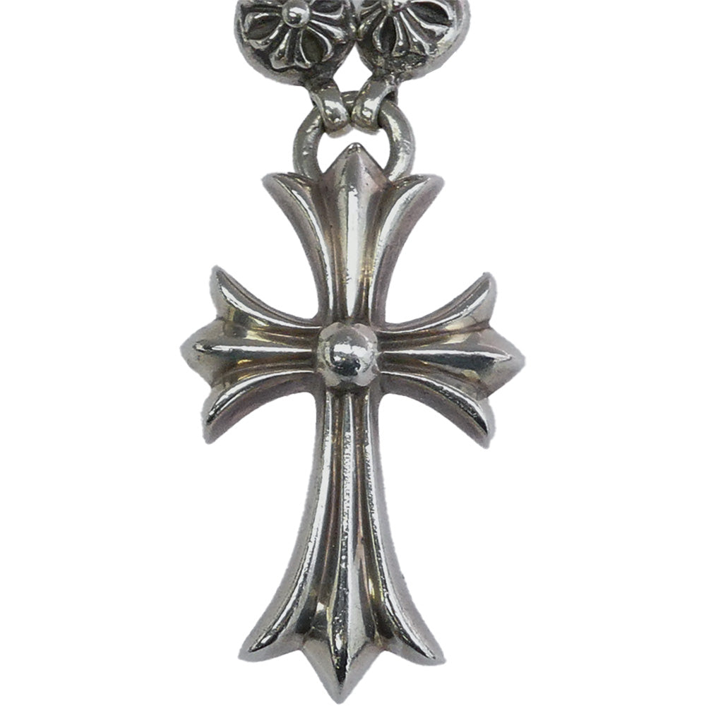 CHROME HEARTS クロムハーツ（原本有） #1 CRSBL CHN SML CH CRS 20inch クロスボールチェーン スモールCHクロス 20インチ ネックレス シルバー系【中古】