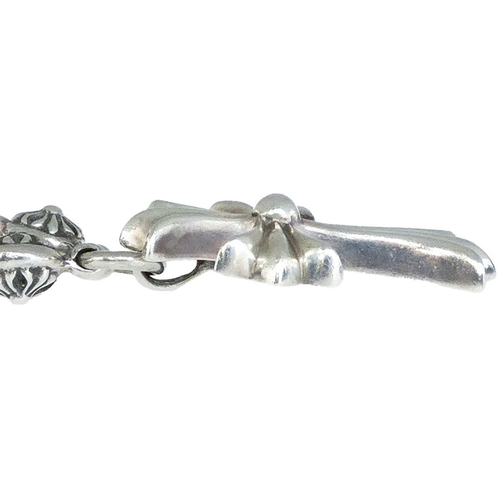 CHROME HEARTS クロムハーツ（原本有） #1 CRSBL CHN SML CH CRS 20inch クロスボールチェーン スモールCHクロス 20インチ ネックレス シルバー系【中古】