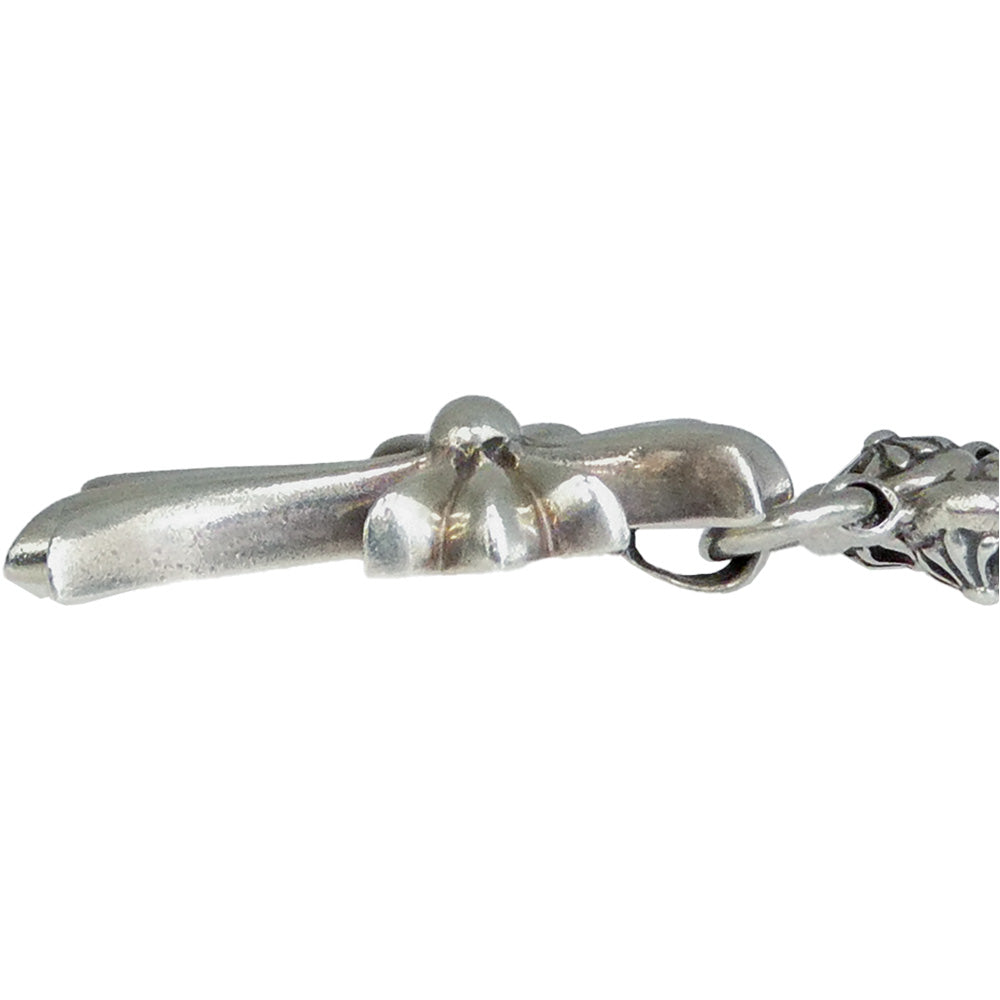 CHROME HEARTS クロムハーツ（原本有） #1 CRSBL CHN SML CH CRS 20inch クロスボールチェーン スモールCHクロス 20インチ ネックレス シルバー系【中古】
