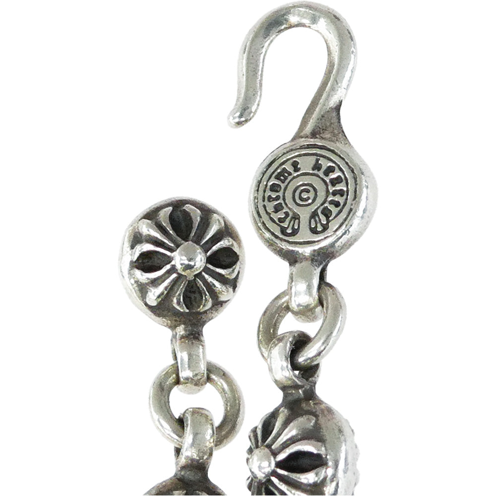 CHROME HEARTS クロムハーツ（原本有） #1 CRSBL CHN SML CH CRS 20inch クロスボールチェーン スモールCHクロス 20インチ ネックレス シルバー系【中古】
