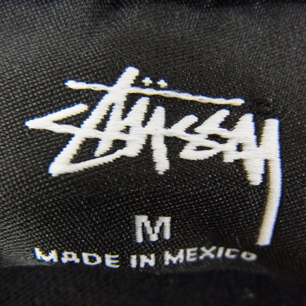 STUSSY ステューシー Japan International LS TEE 世界中 SSロゴ プリント 長袖カットソー ブラック系 M【中古】