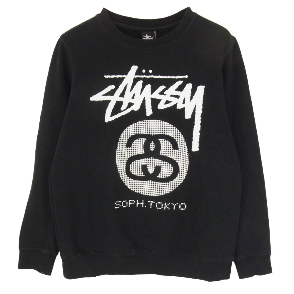 STUSSY ステューシー SOPH-156198 × SOPHNET.for SOPH.TOKYO 16th ANNIVERSARY 16周年 ソフネット スウェット ブラック系 M【中古】